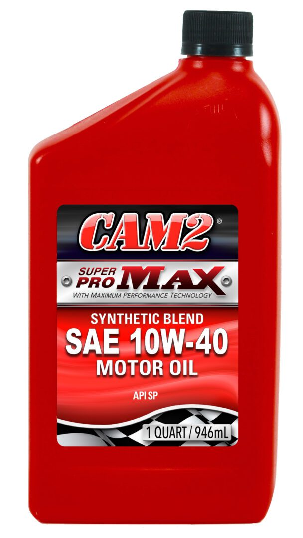 CAM2 SuperPro Max Aceite Mezcla Sintética 10W-40 - Caja 12 cuartos | Autos, SUV, Camiones