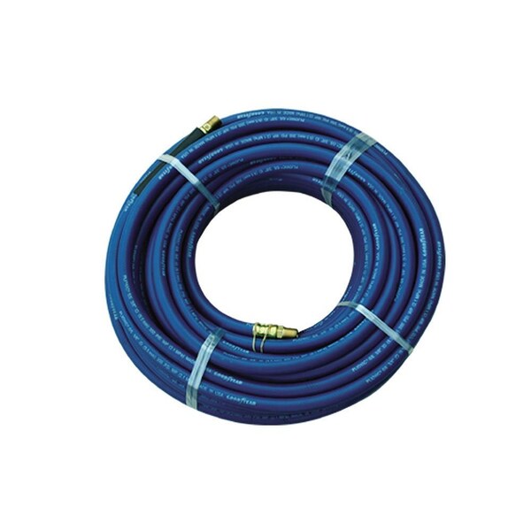Manguera de Aire 3/8" x 25 ft - Heavy Duty Poliuretano Trenzado | 200 PSI