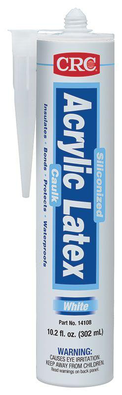 ACRYLIC LATEX CAULK WHITE 12/10.OZ (12 Pack)